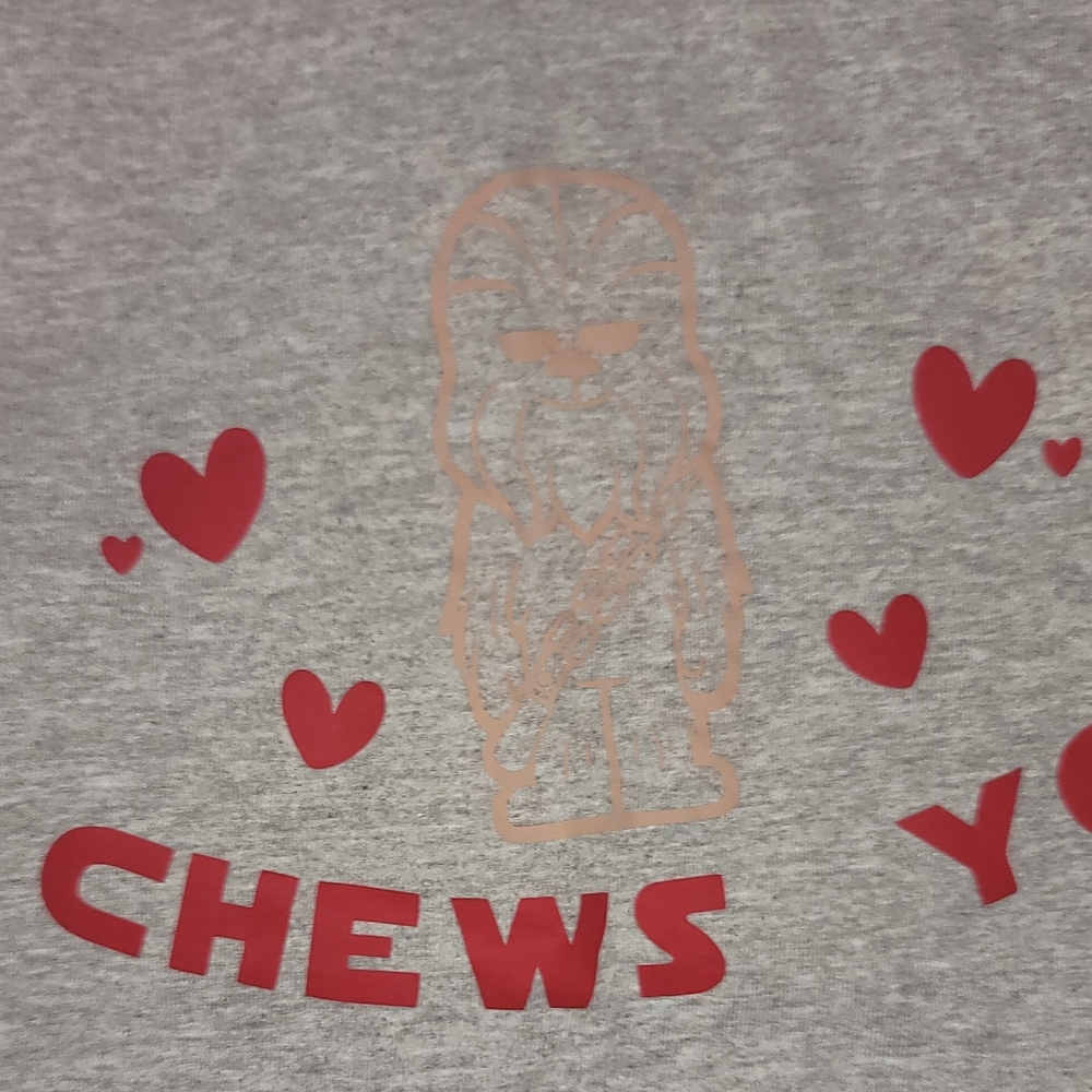 ❤️Kids Size M 10/12 Star Wars Valentines Shirt ❤️ - Picture 4 of 5